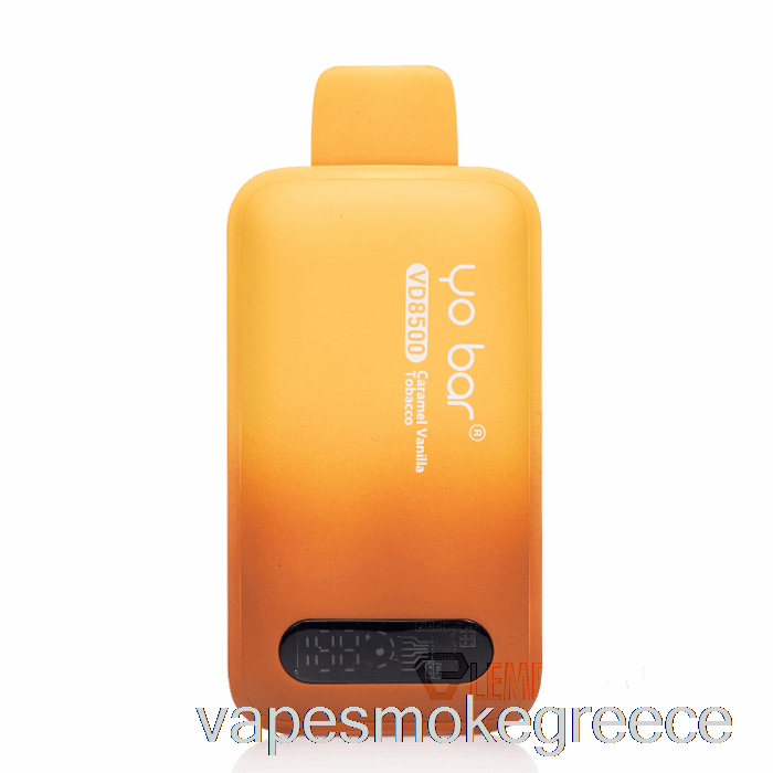 Vape Greece Yo Bar Vd8500 καπνός καραμέλας βανίλιας μιας χρήσης